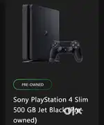 PlayStation 4 Slim 500GB in mint condition