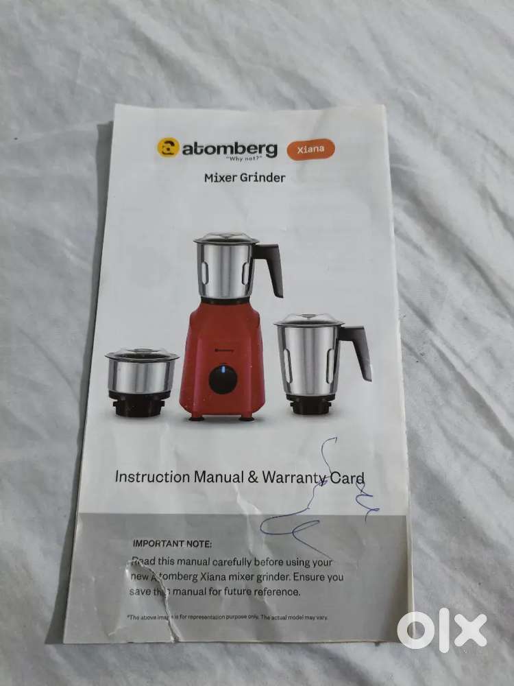 Atomberg mixer .