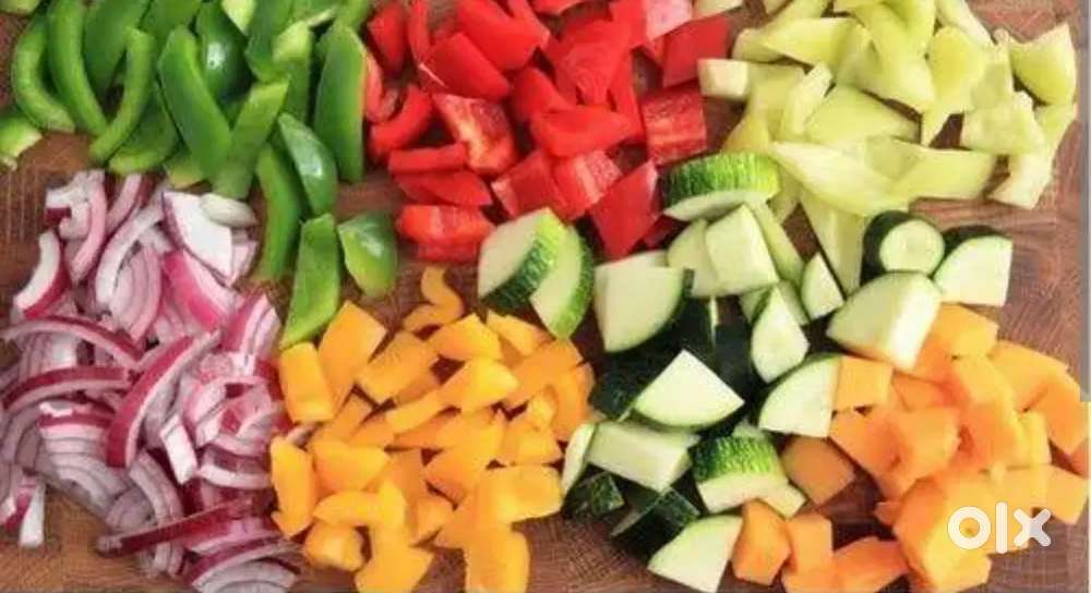 Cut vegetables marketing