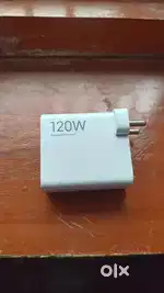Xiaomi 120 watt original charger with orignal cable