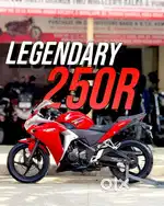 In best condition Honda CBR 250R 2016 model