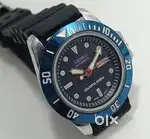 SEIKO AUTOMATIC DIVER'S 200M DAY/DATE JAPANESE ROTATE BAZEL WATCH