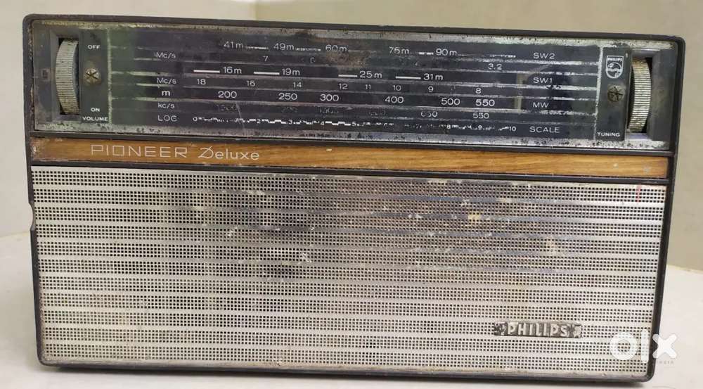 Philips Pioneer Deluxe Vintage Radio