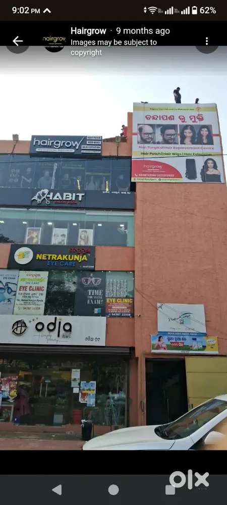 Office room with washroom rent at kiit sqare patia