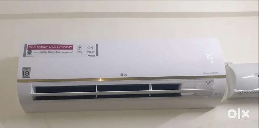 6 Months Used L.G 1.5 ton 5 Star Dual Inverter AC For Sale.