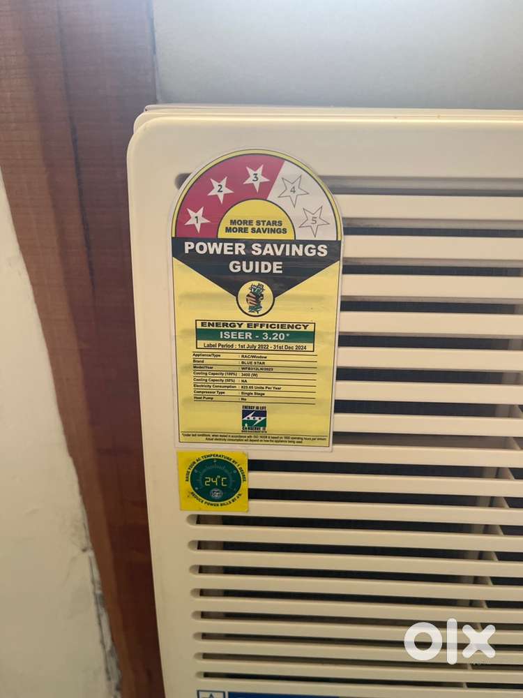 Blue Star 1 Ton 3 Star Window AC - White