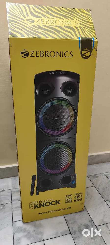 3 day old speaker