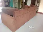 Bed sofa Brown colour