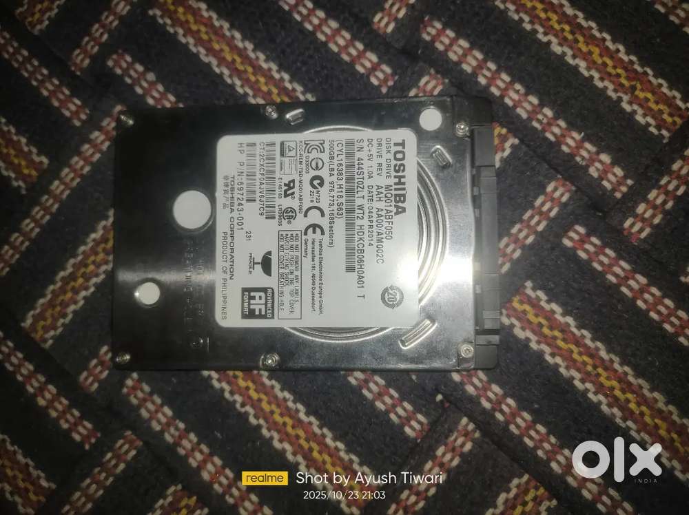 500 gb hard disk with external enclosure