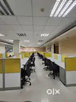 Fully furnished 4100 sqft office with 60 workstations