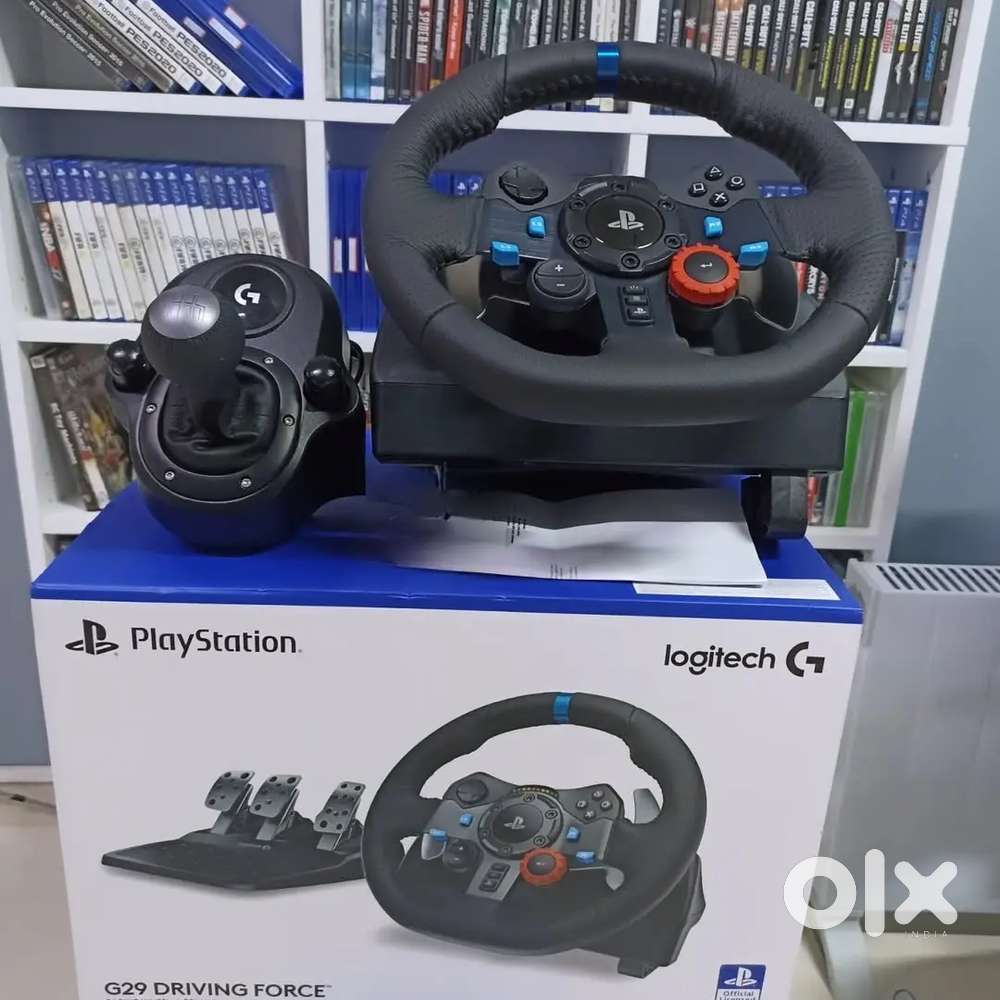Logitech G29 Driving Force Steering Wheel, Pedals &  Shifter Combo