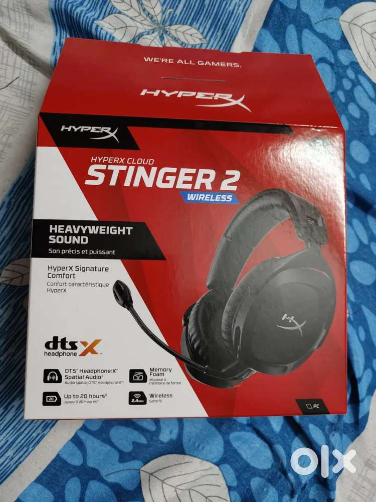 HyperX Cloud Stinger 2 Headphone Excellent Unused/With Box & Warranty