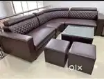 Elegant sofa can create a create sence of luxury and
