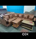 Brand new L shape sofa set