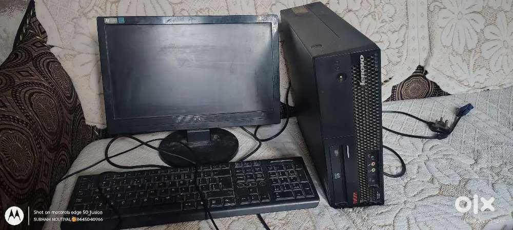 Lenovo cpu tft 15 inc mouse keyboard and wire all