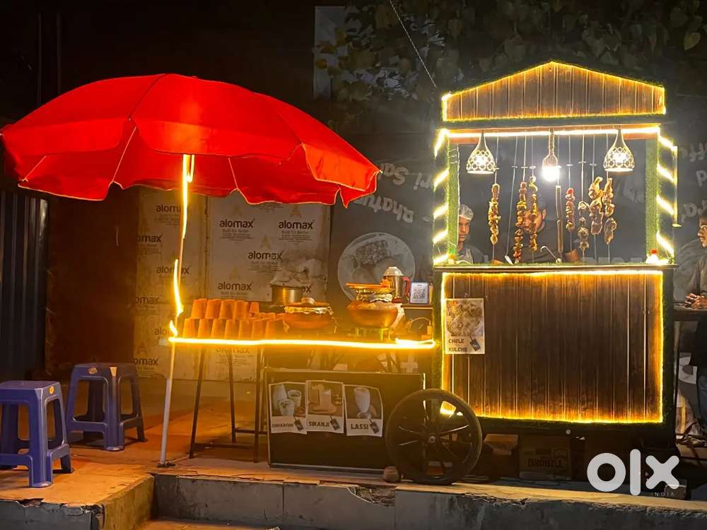 Food stall of tandoori chai