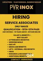 Operations Associate, Service associate