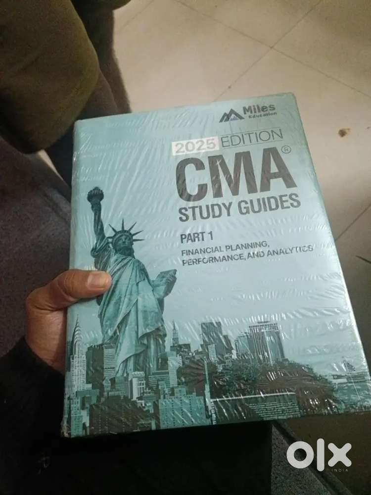 CMA 2025 Study Guides – Part 1 & Part 2 (Brand New, Sealed)