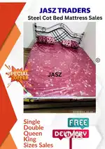 Steel Fancy Cot Iron Hostel Cot Bed Mattress Available at All Chennai