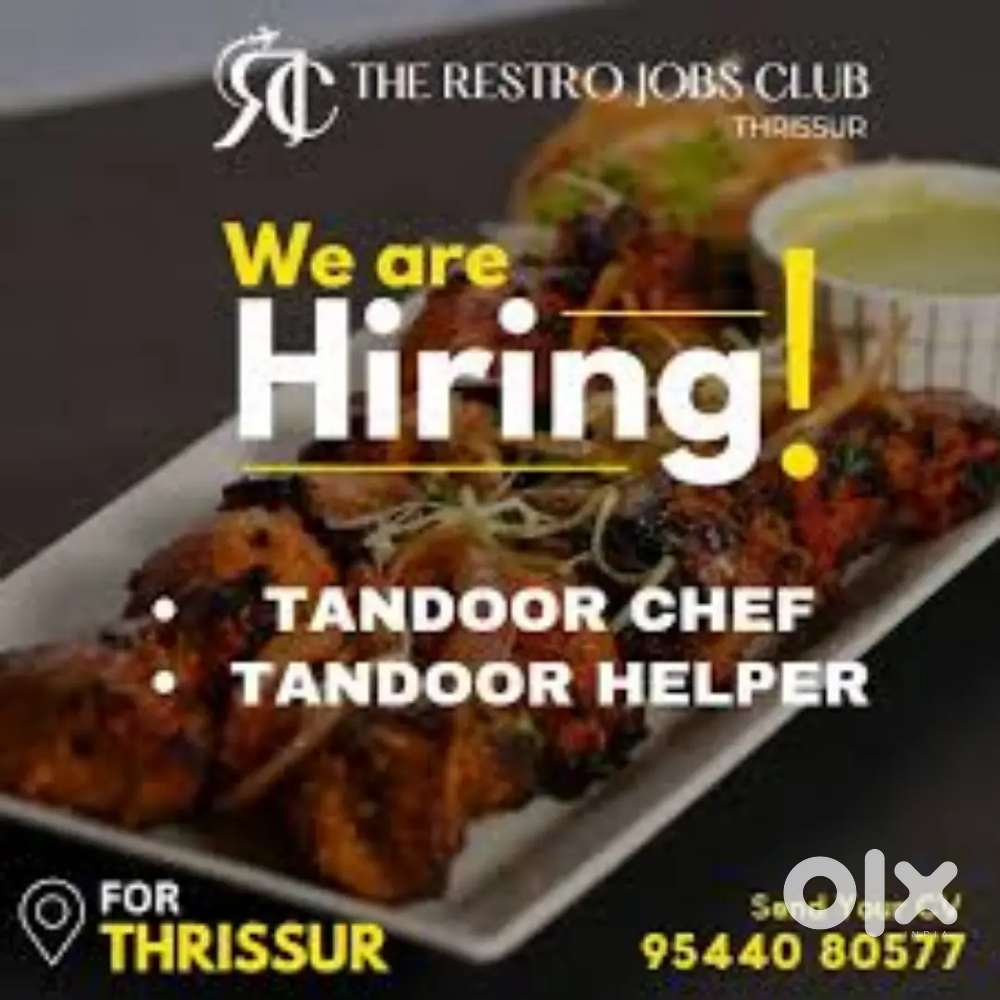 Need a roasted karigar for my restaurant