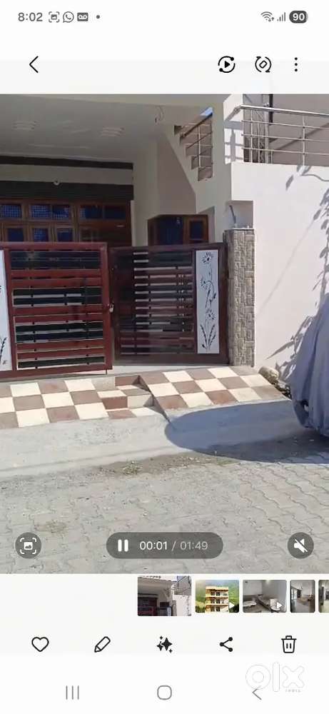 Owner made duplex, main vikasnagar location