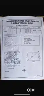 3khata land for sale just at only 4.5 lc per khata