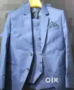 Urgent sale 3 piece blue Raymond suit