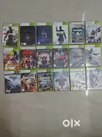 XBOX 360 GAMES (GAME CD / DISKS) WITH CASES