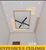 Pop color wiring lighting window Bari false ceiling plaster of Paris
