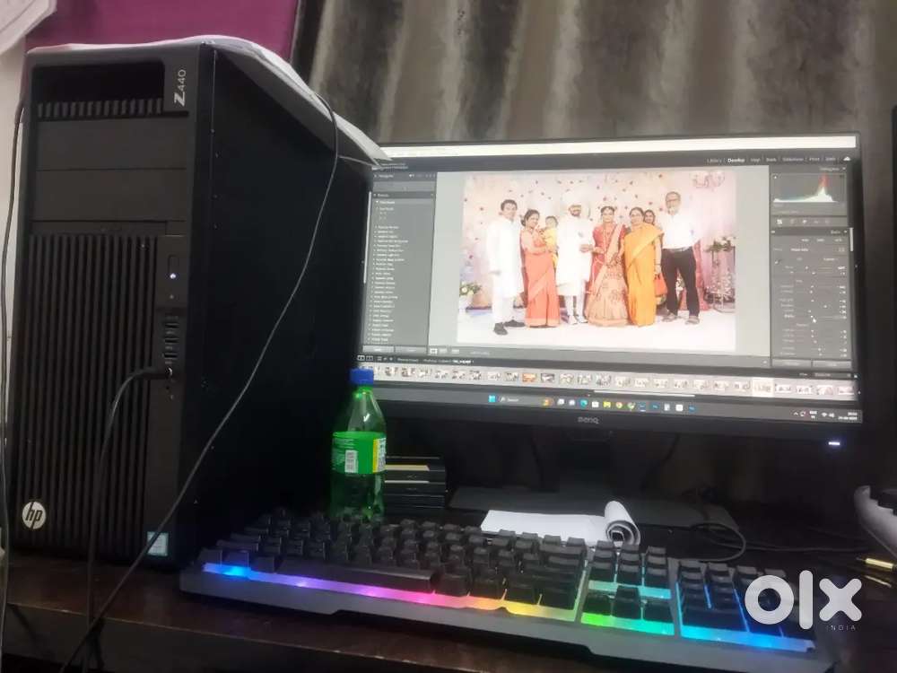 Video editing setup