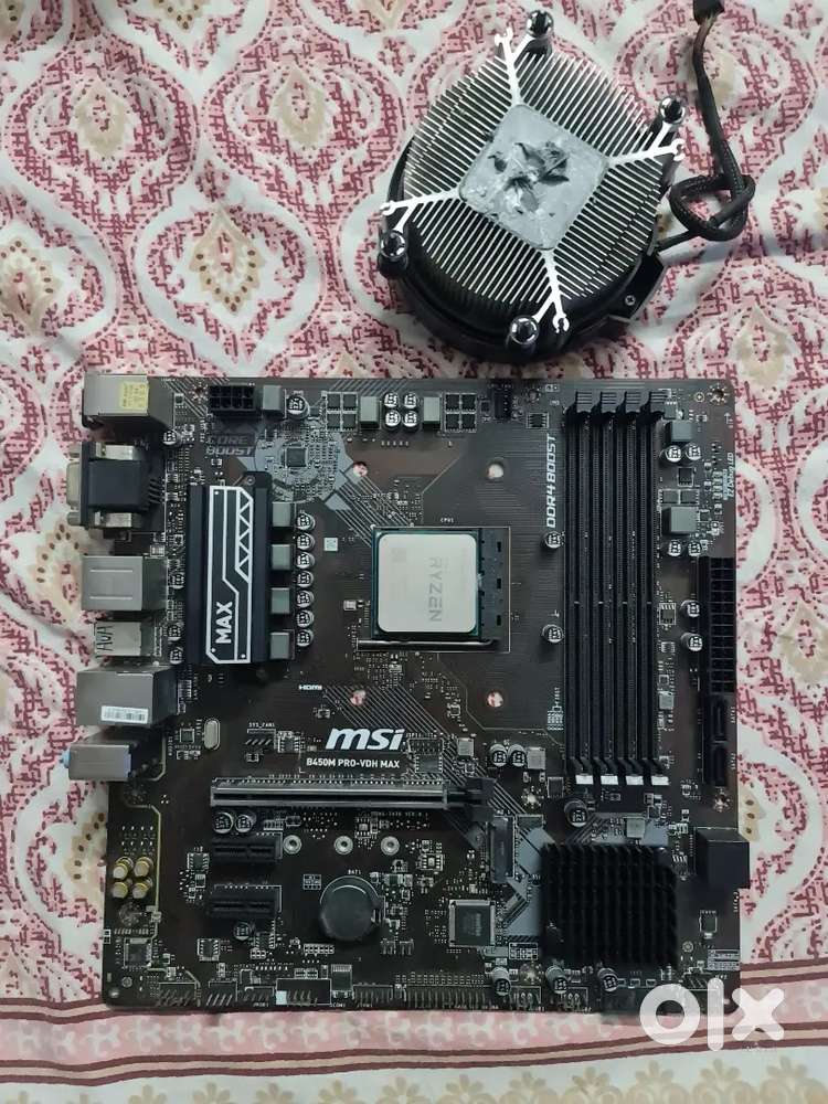 B450m pro vdh max with ryzen 3 1200