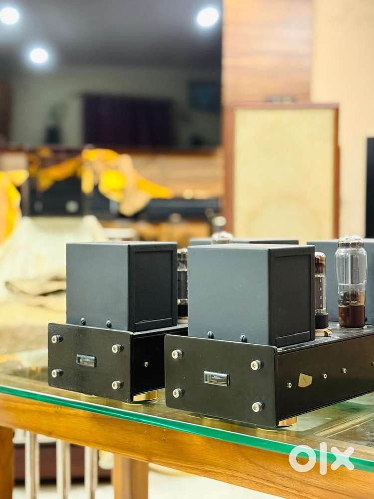 Tube mono block amplifier