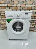#1 LG DERITE DRIVE FRONT LOAD FULLY AUTOMATIC WASHING MACHINE 5.5 KG