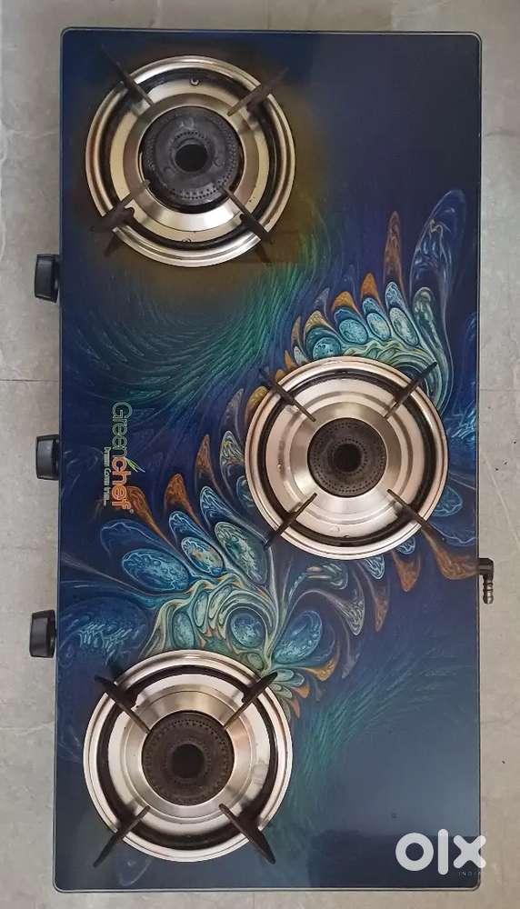 Glasstop Gas stove