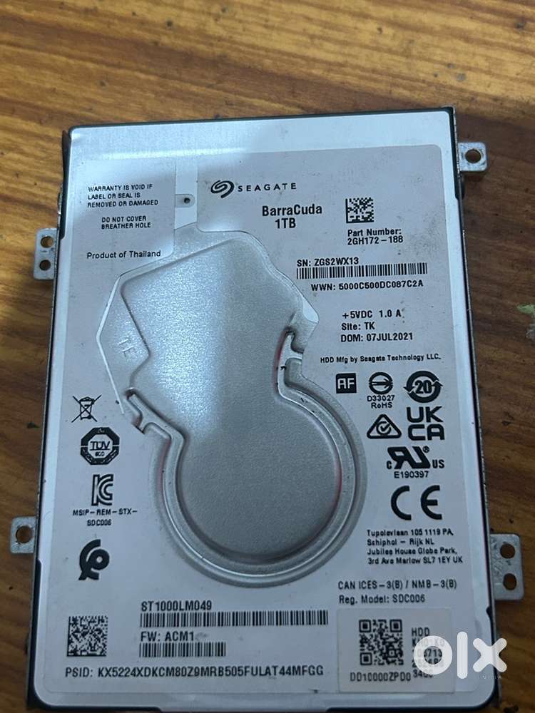 Seagate barracuda pro perfomance internal hard drive 1tb