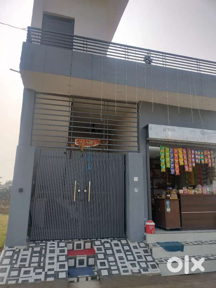 House with shop