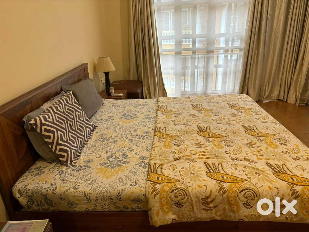 furnished flat in donapaula gated society
