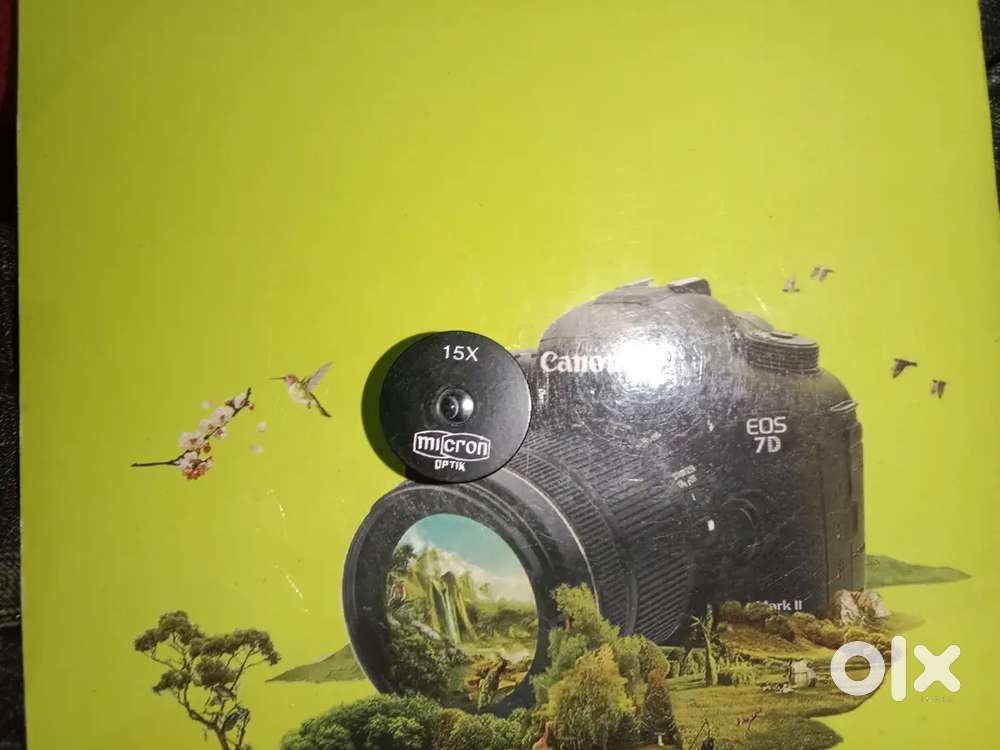 15x lens of microscope