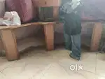 L shape table