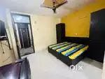Balcony No brokerage furnished room near metro cyber hub