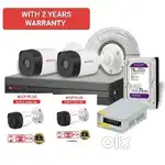 CP PLUS 2 MP Full  HD Camera Combo Set with branded assocceries