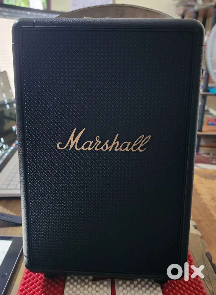 Marshall Tufton Wireless Bluetooth Portable Speaker (Black & Brass)