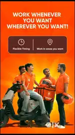 FREE JOINING 100 Delivery boys SWIGGY Food Delivery jobs
