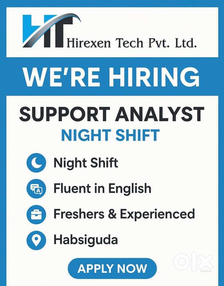 Support analyst (Night shift)