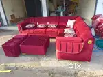 [SHANDAR FURNITURE] NEW | LUXURY | L SHAPE SOFA |