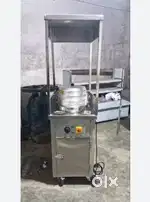Momos and sweetcorn counter