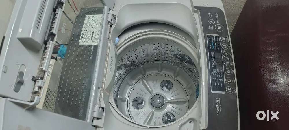 Good condition fully top load lg 7kg washing machine