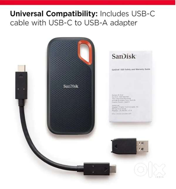 Brand New - SanDisk 2TB EXTREME Go Portable SSD (1050MB/s write speed)