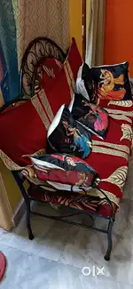 Rod Iron Sofa