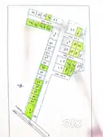 colony entrance road touch plots for investment and commercial purpose